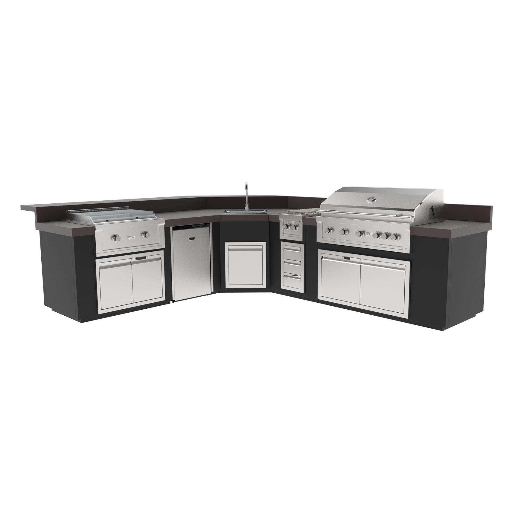 Maestro 145L modular outdoor kitchen