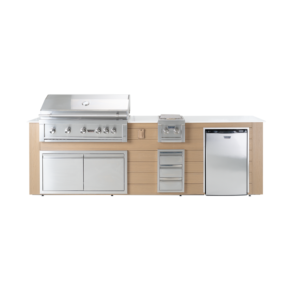 112" Pacific BBQ Island