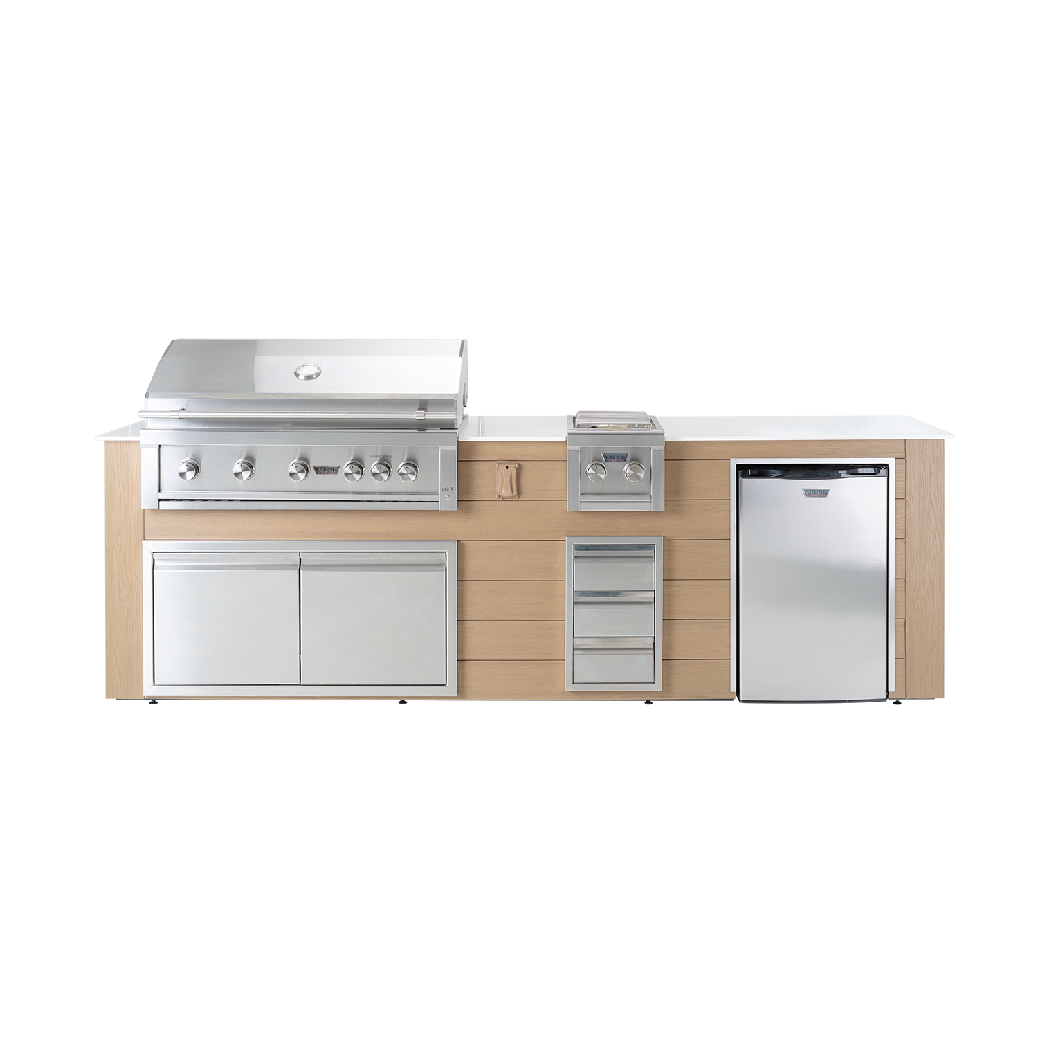 112" Pacific BBQ Island